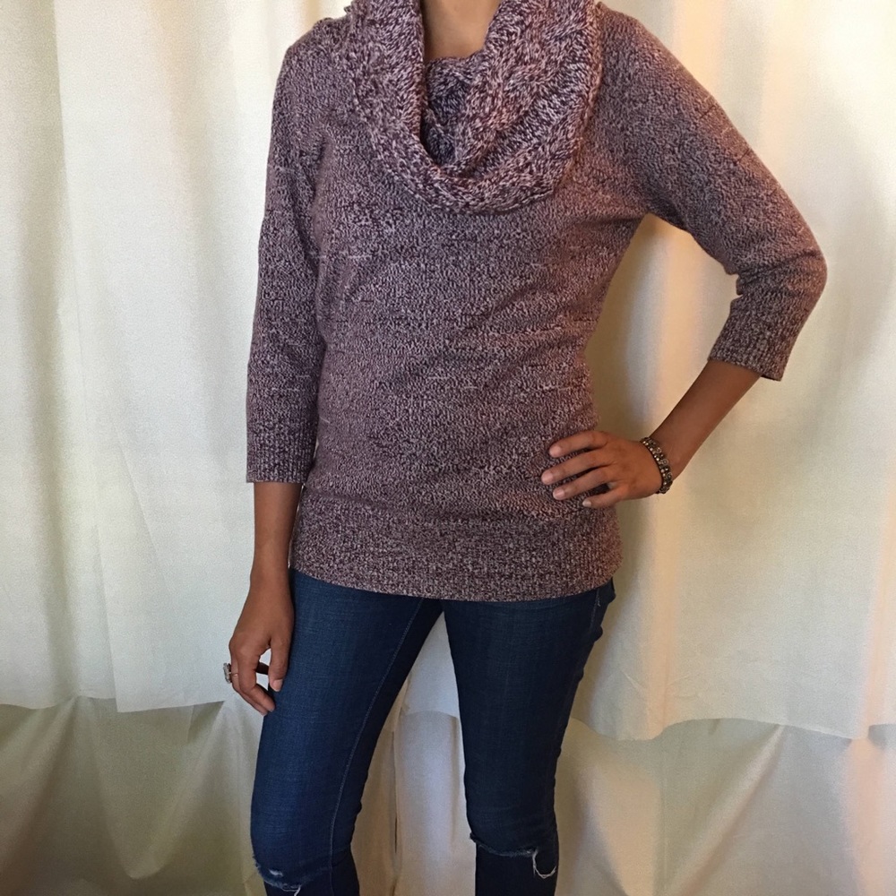 New York & Company Cowl Neck Sweater.
